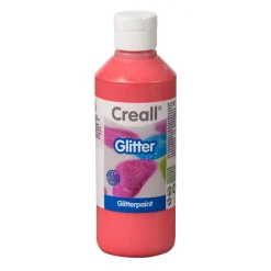 Creall Glitterverf Rood, 250ml