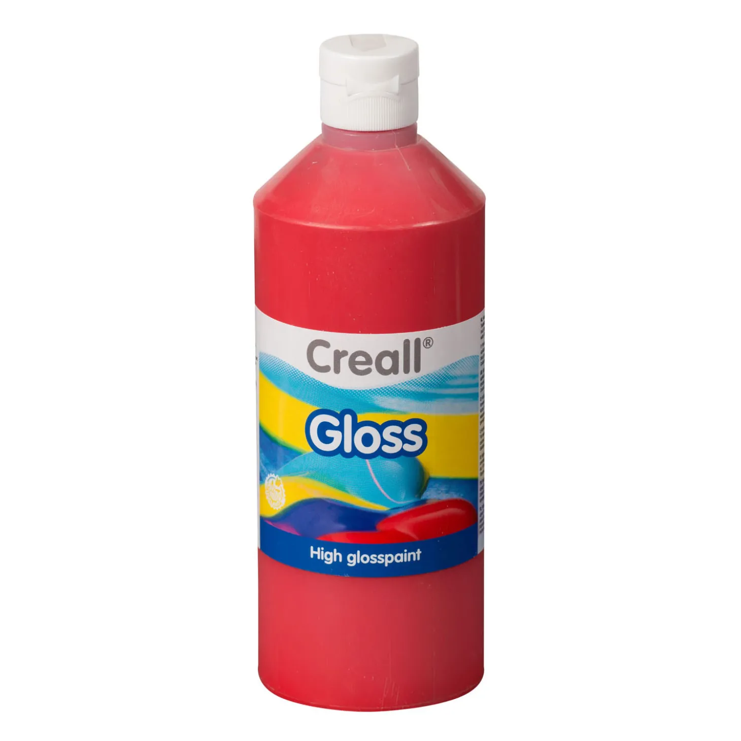 Creall Gloss Glansverf Rood, 500ml