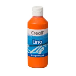 Creall Lino Blockprintverf Oranje, 250ml