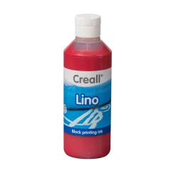 Creall Lino Blockprintverf Donkerrood, 250ml