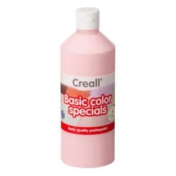 Creall Schoolverf Pastelrood, 500 ml