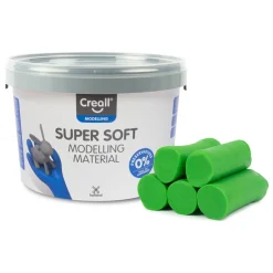 Creall Supersoft klei Groen, 1750gr.