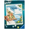 CreArt Schilderen op Nummer - Capri