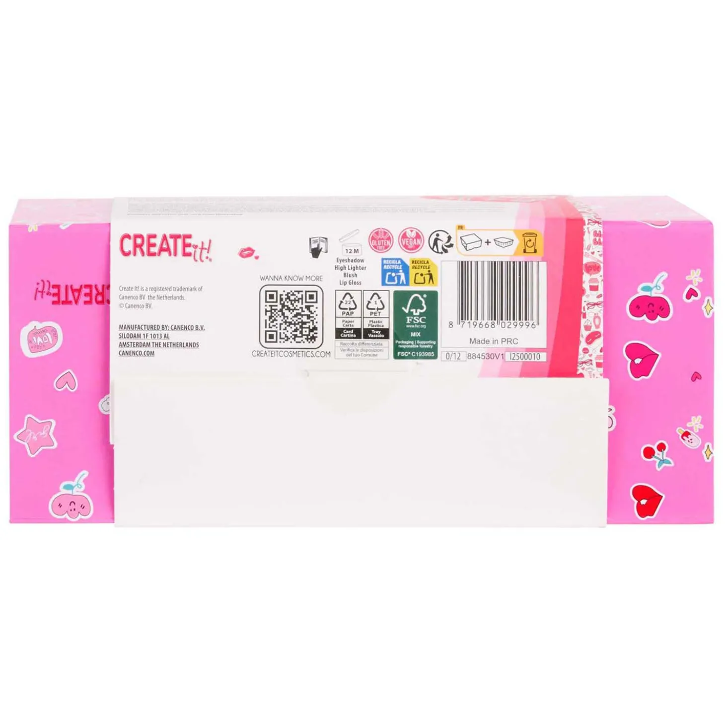 Create it! Beauty Beautycase 3 Laags