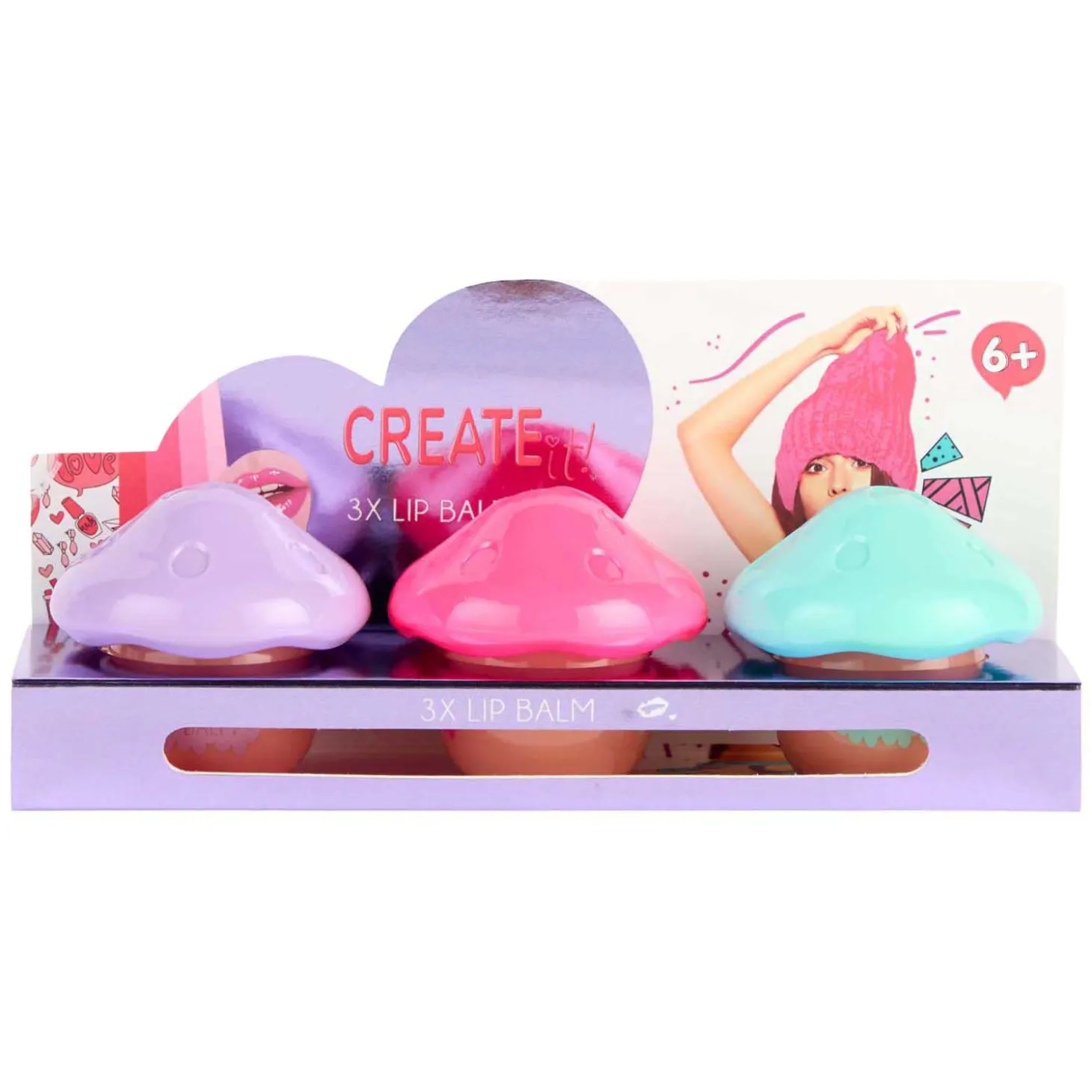 Create It! Beauty Lippenbalsem Paddenstoel