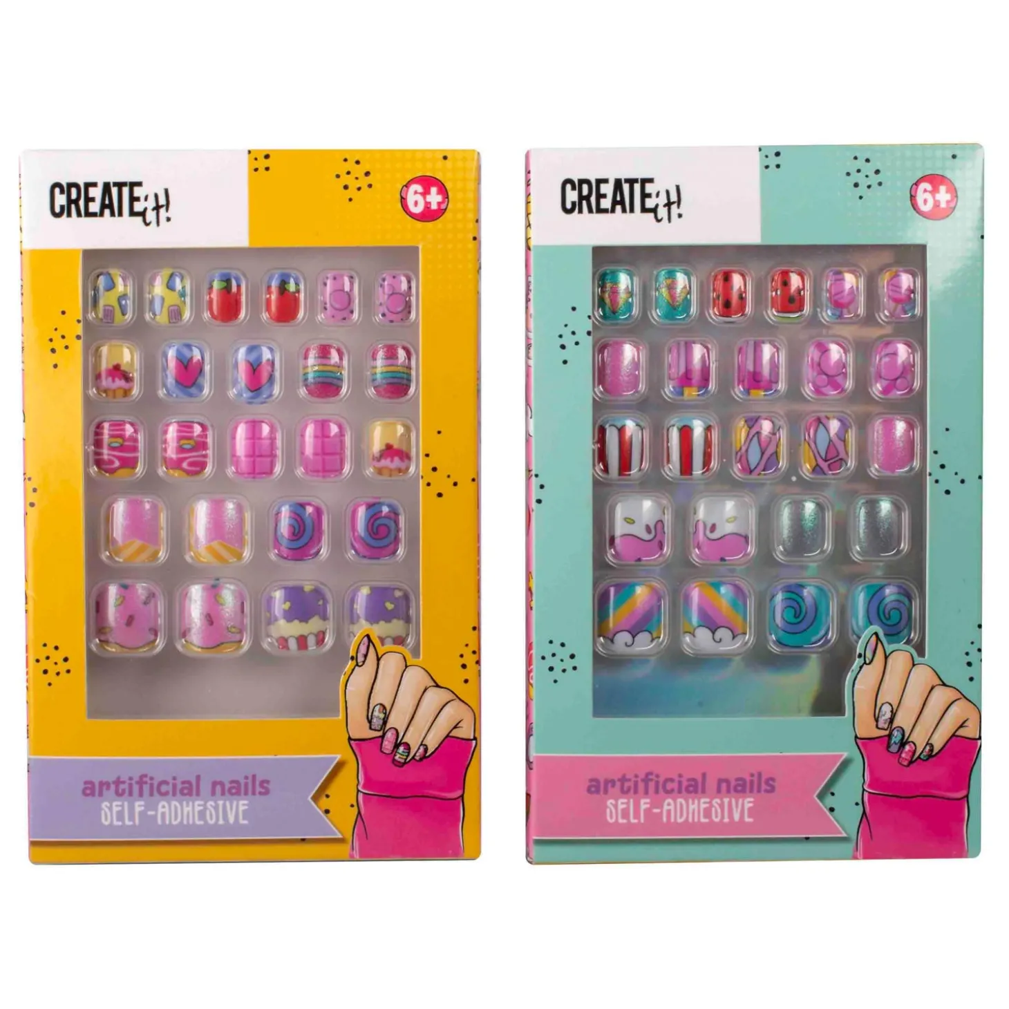 Create it! Candy Explosion Kunstnagels Zelfklevend