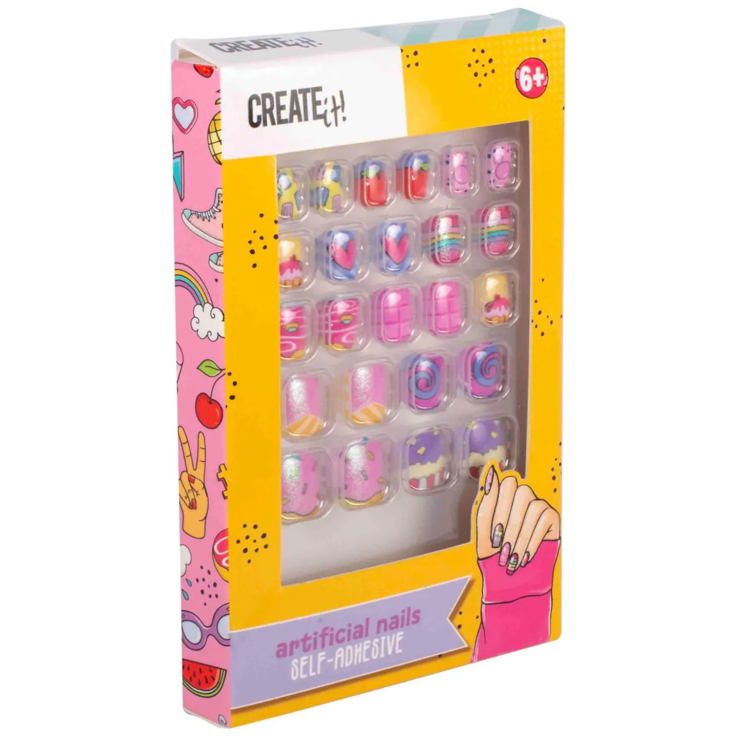 Create it! Candy Explosion Kunstnagels Zelfklevend