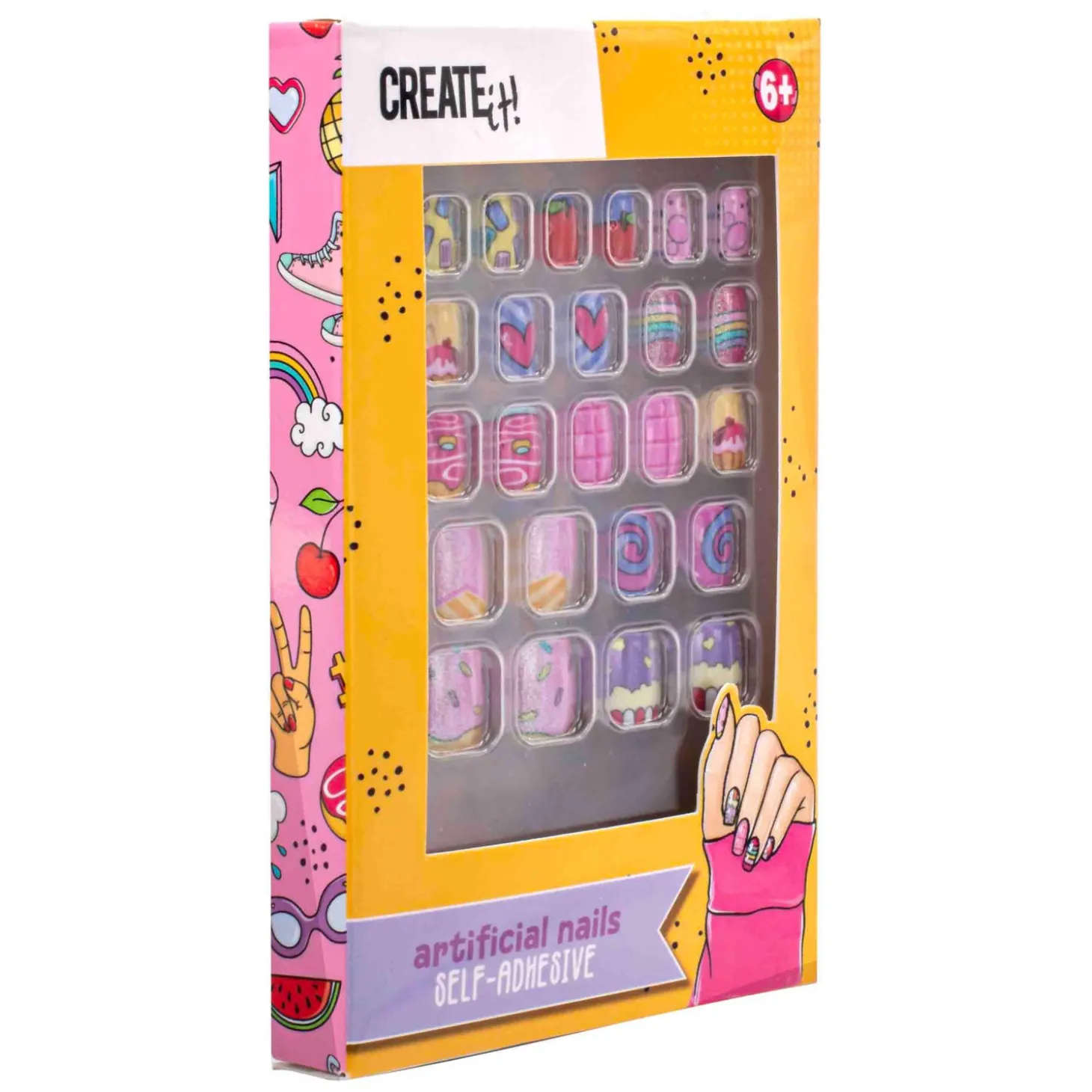 Create it! Candy Explosion Kunstnagels Zelfklevend