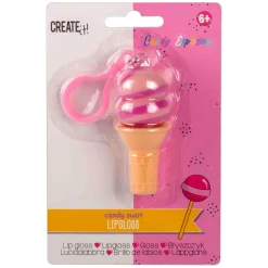 Create It! Candy Explosion Lipgloss Ijsje Sleutelhanger