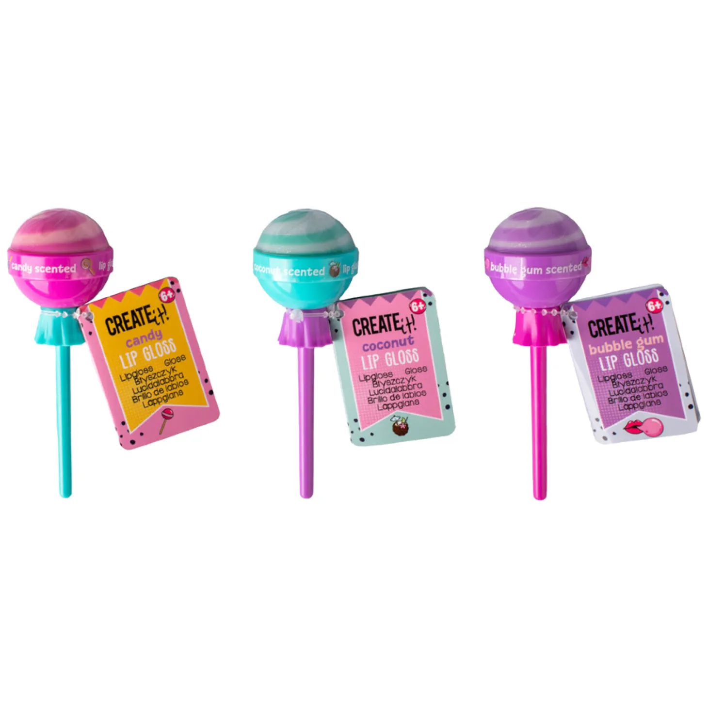 Create It! Candy Lipgloss Lollipop