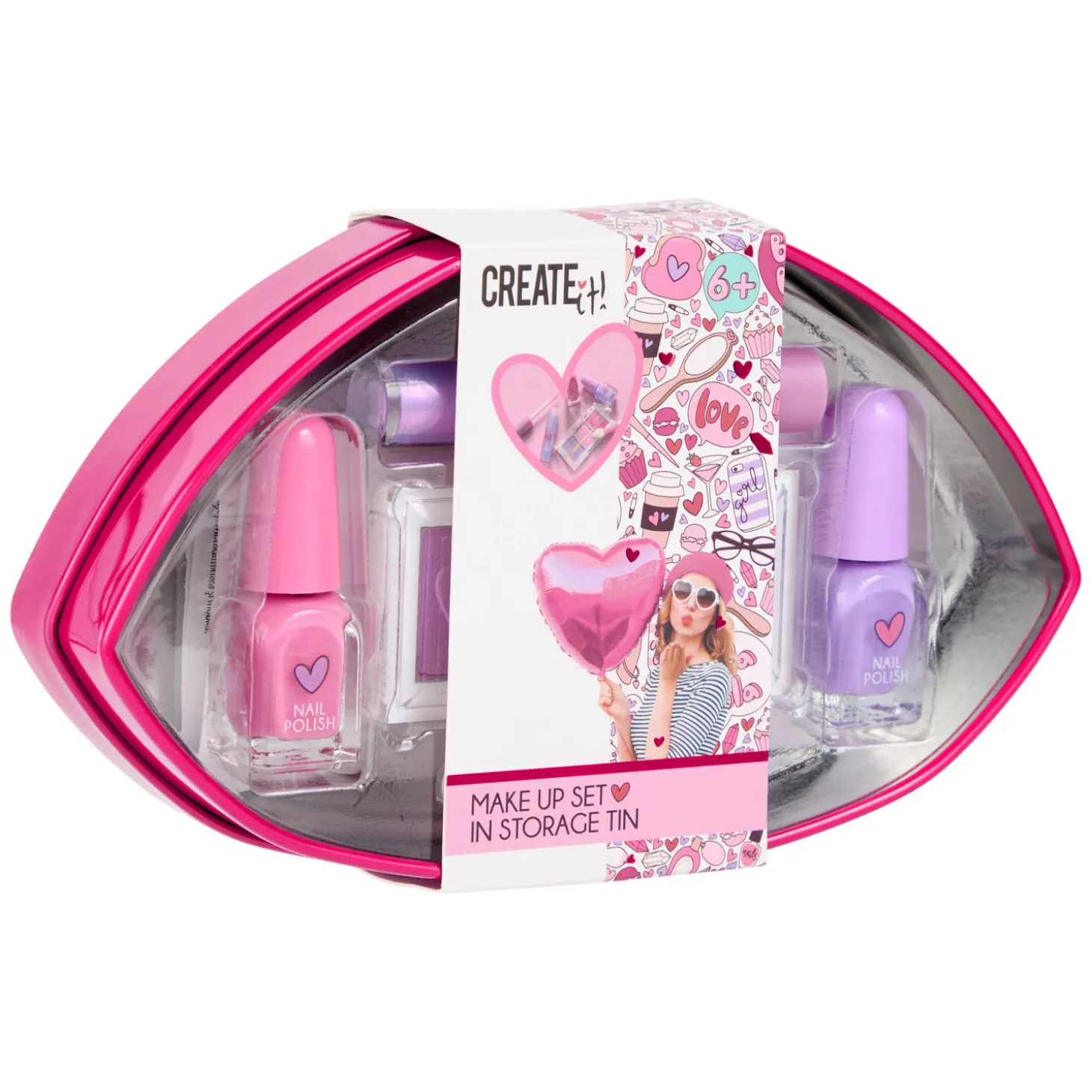 Create It! Hart Make-up Set in Lip Blik