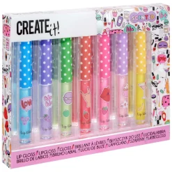 Create it! Lipgloss Geur & Glitter - 7st.