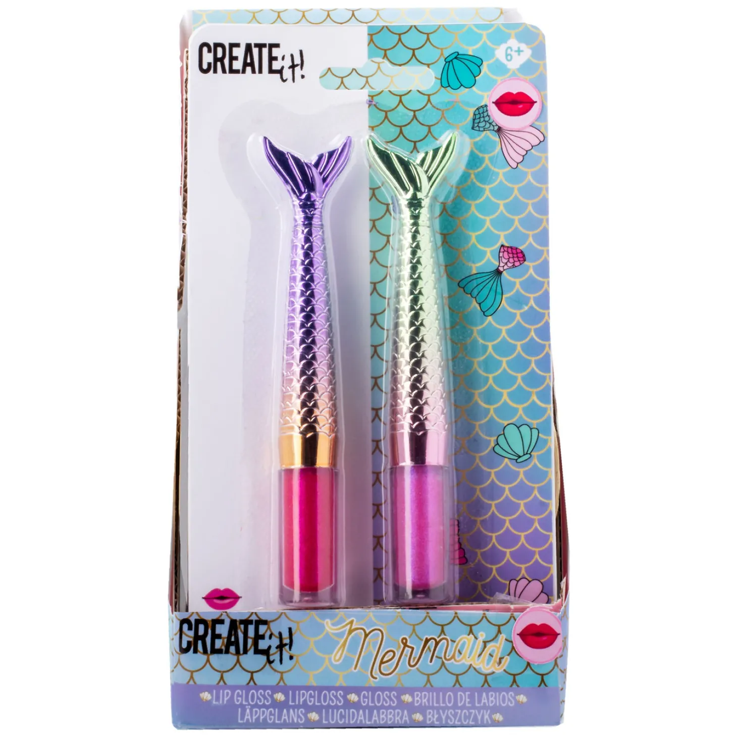 Create it! Mermaid Lipgloss, 2st.