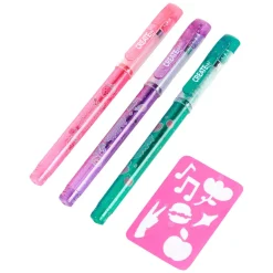 Create it! Tattoo Geurpennen, 3st + Sjabloon