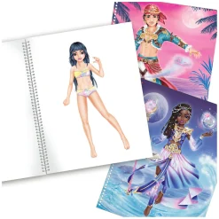 Create Your TOPModel Kleurboek met Stickers Fantasy