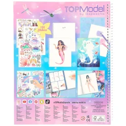 Create Your TOPModel Kleurboek met Stickers Fantasy