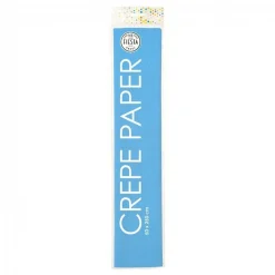 Crepepapier Baby Blauw, 50x250cm