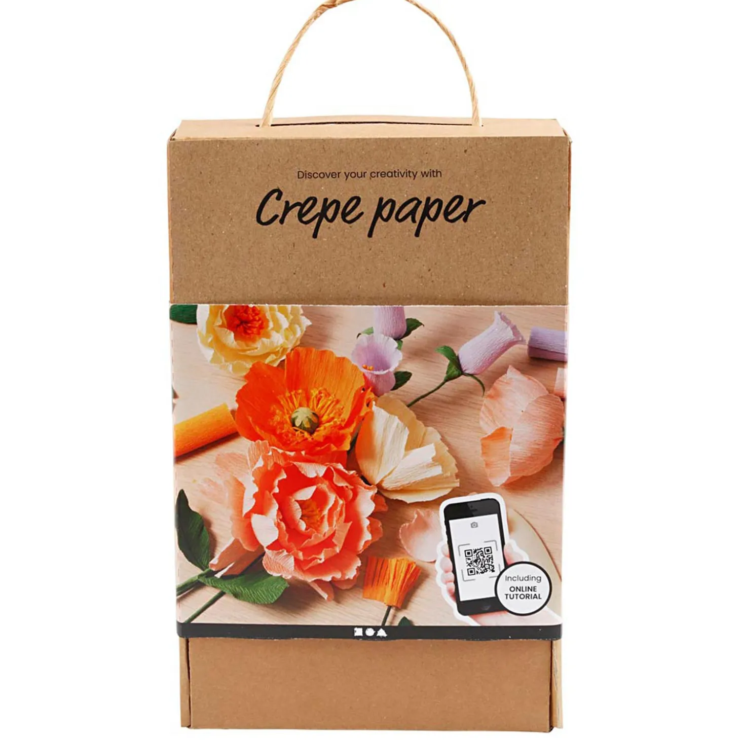 Crêpepapier Bloemen Maken Kit