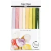 Crêpepapier Pastelkleuren, 8 Vellen