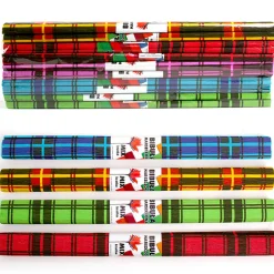 Crêpepapier Ruitjes, Set van 10