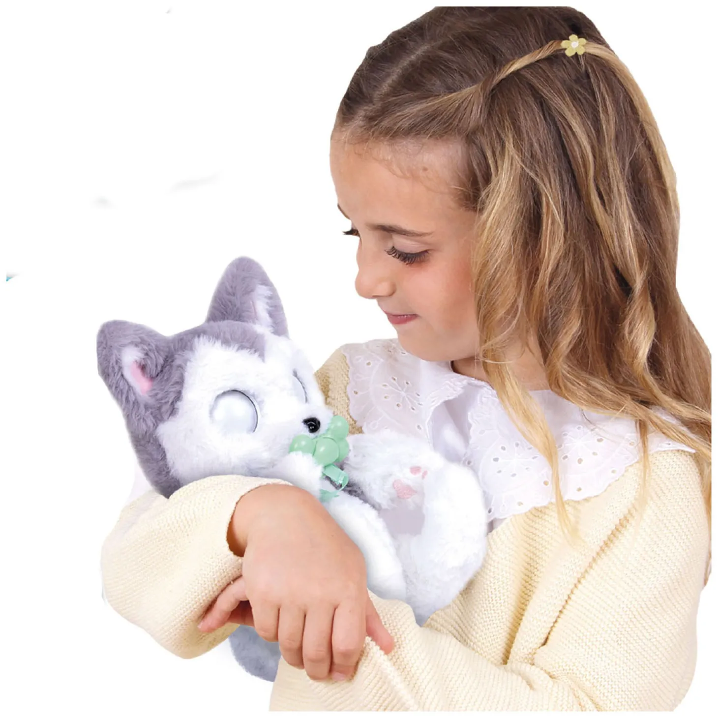 Cuddle Pets Husky Interactieve Knuffel
