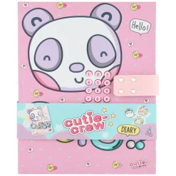 Cutie Crew Dagboek met Geheime Code Lichtroze