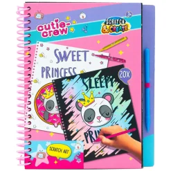 Cutie Crew Kras- en Kleurboek