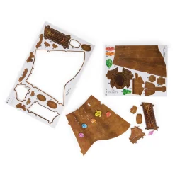 4D Build Marvel Infinity Gauntlet Kartonnen Bouwpakket - 142st.