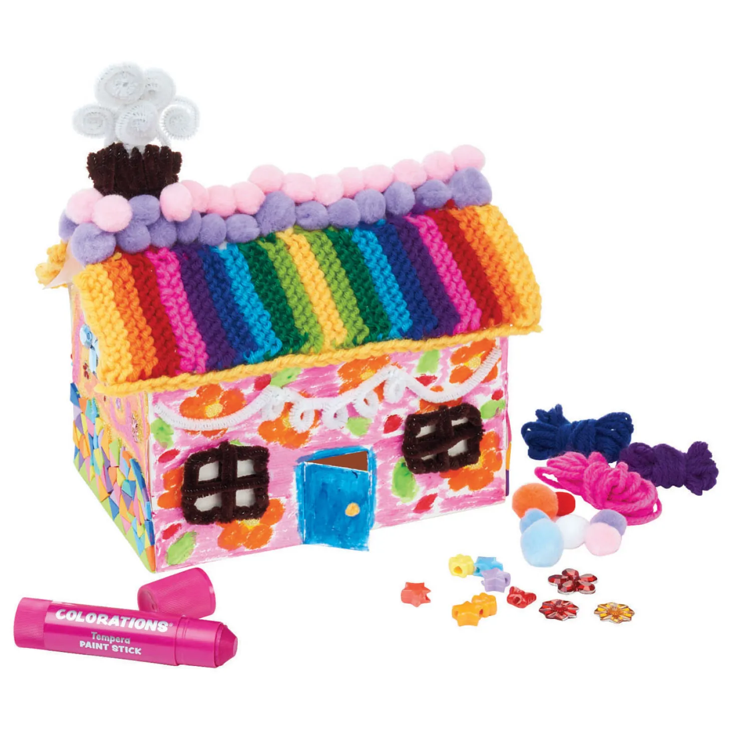 3D Papieren Vouw Huizen, Set van 20