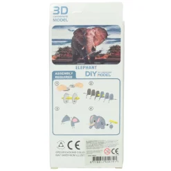 3D Puzzel Olifant, 36st.