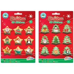 3D Stickers Kerst