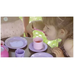 Dantoy Koffieset roze, lila  17dlg.