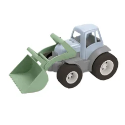 Dantoy Tractor met Voorlader Groen/Blauw, 30cm