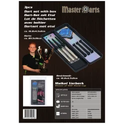 Dartpijlen met Etui, 3st.