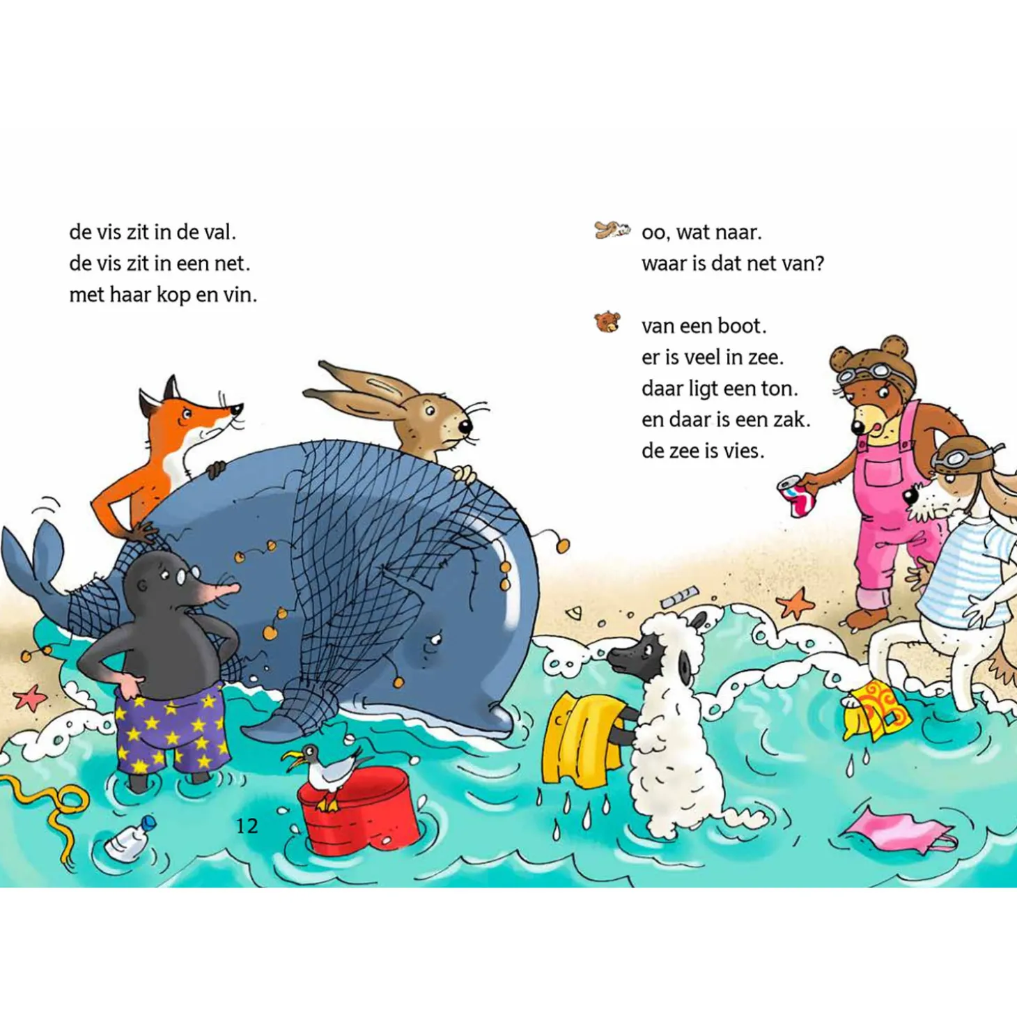 De bol van lif, een vis aan wal - AVI Start