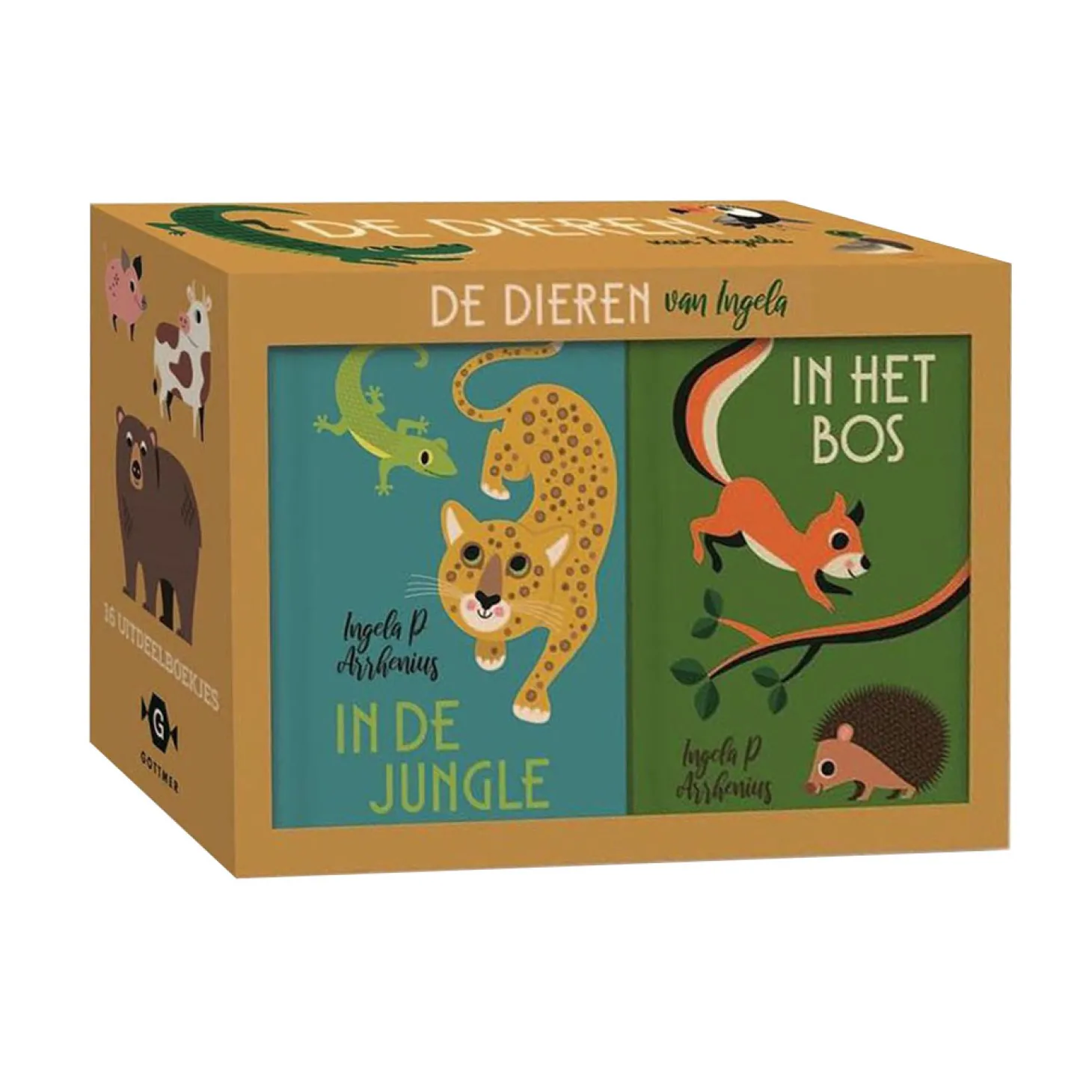 De Dieren van Ingela Uitdeelboekjes, 16st.