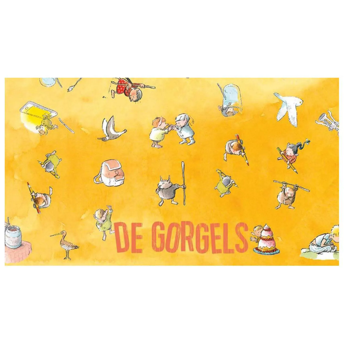 De Gorgels Standlaken Zwemmen met de Gorgels