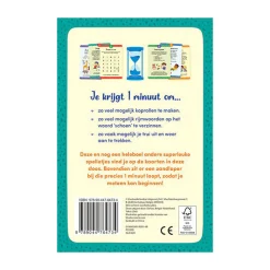 De Leukste 1-Minuutspelletjes (met Zandloper) Kaartspel