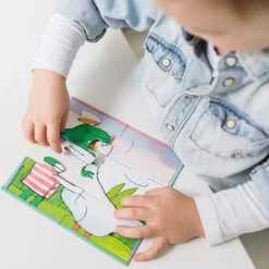 De wereld van Kikker Puzzel, 4in1