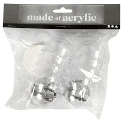 Deco Ballen Transparant 5cm, 10st.