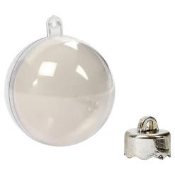 Deco Ballen Transparant 5cm, 10st.