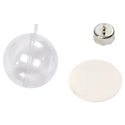 Deco Ballen Transparant 5cm, 10st.