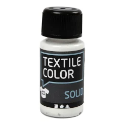 Dekkende Textielverf - Wit, 50ml