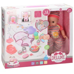 Deluxe Poppenset Buikdraagtas