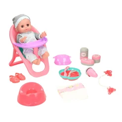 Deluxe Poppenset Etenstijd