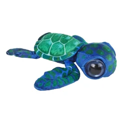 Destination Deep Knuffel Pluche  - Schildpad Groen, 28cm