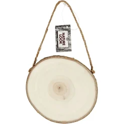 Deurschild Hout, 12-14 cm