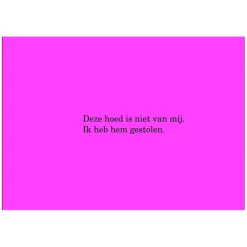 Deze hoed is niet van mij