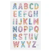 Diamant Stickers Alfabet, 1 Vel