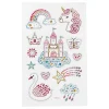 Diamant Stickers  Eenhoorn, 1 Vel